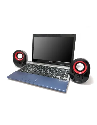 Equip 245332 altavoz Negro, Rojo Alámbrico 3 W