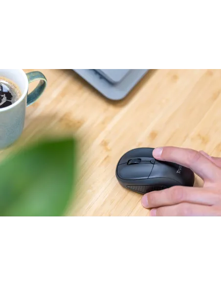Trust Primo ratón Viajes Ambidextro RF inalámbrico Óptico 1600 DPI