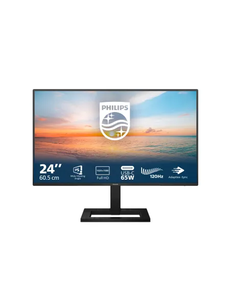 Philips 1000 series 24E1N1300AE 00 pantalla para PC 60,5 cm (23.8") 1920 x 1080 Pixeles Full HD LCD Negro