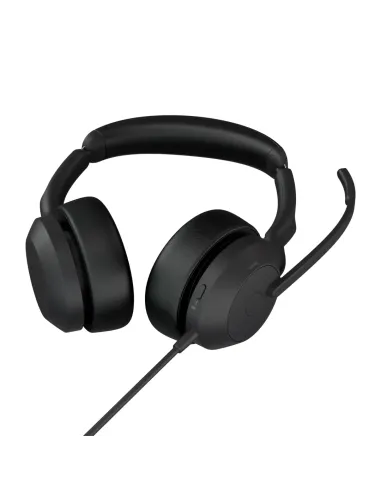 Jabra Evolve2 50 Auriculares Alámbrico Diadema Oficina Centro de llamadas USB Type-C   USB Type-A Bluetooth Negro