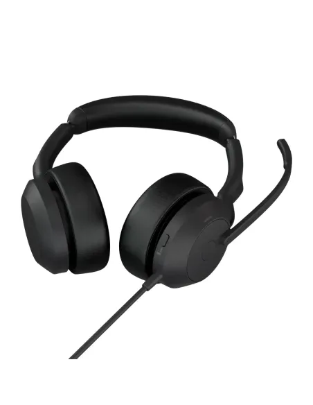 Jabra Evolve2 50 Auriculares Alámbrico Diadema Oficina Centro de llamadas USB Type-C   USB Type-A Bluetooth Negro