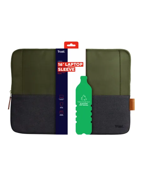 Trust Lisboa 40,6 cm (16") Funda Verde