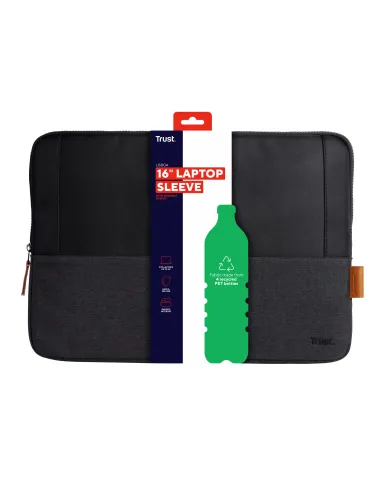 Trust Lisboa 40,6 cm (16") Funda Negro