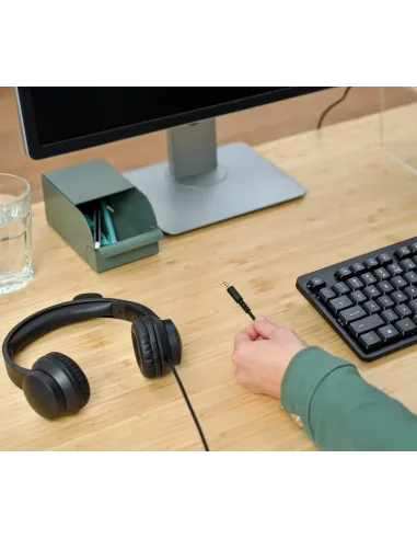 Trust HS-150 Auriculares Alámbrico Diadema Oficina Centro de llamadas Negro