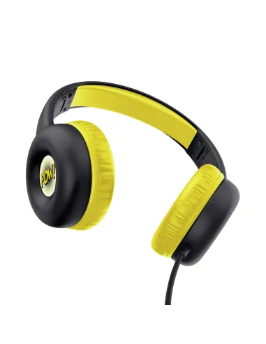 Trust Nouna Auriculares Alámbrico Diadema Llamadas Música Negro, Amarillo