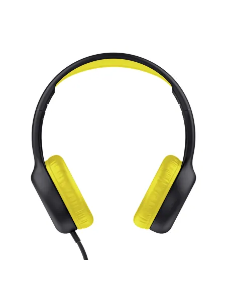 Trust Nouna Auriculares Alámbrico Diadema Llamadas Música Negro, Amarillo