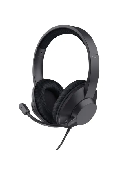 Trust Ayda Max Auriculares Alámbrico Diadema Llamadas Música USB Type-C   USB Type-A Negro