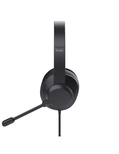 Trust Ayda Max Auriculares Alámbrico Diadema Llamadas Música USB Type-C   USB Type-A Negro