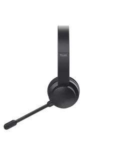 Trust Ayda Auriculares Inalámbrico y alámbrico Diadema Llamadas Música USB Tipo C Bluetooth Negro