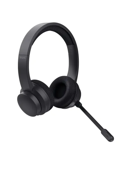 Trust Ayda Auriculares Inalámbrico y alámbrico Diadema Llamadas Música USB Tipo C Bluetooth Negro