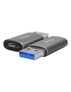 Trust Calyx USB Type-C USB Type-A Gris