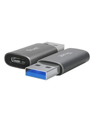 Trust Calyx USB Type-C USB Type-A Gris
