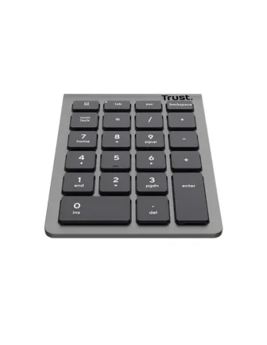 Trust Xalas teclado numérico Portátil PC RF inalámbrico Plata