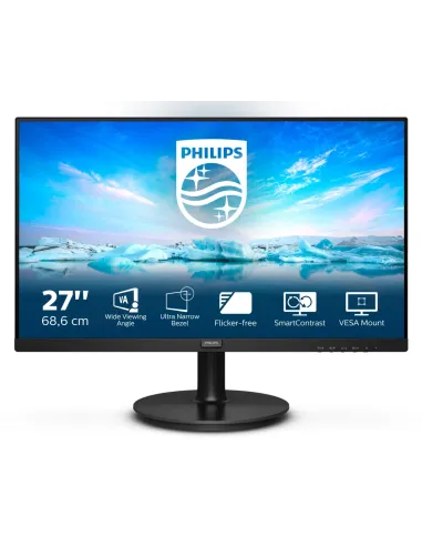 Philips V Line 271V8L 00 pantalla para PC 68,6 cm (27") 1920 x 1080 Pixeles Full HD LED Negro