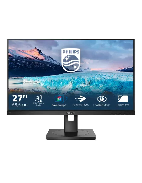 Philips S Line 272S1AE 00 pantalla para PC 68,6 cm (27") 1920 x 1080 Pixeles Full HD LCD Negro