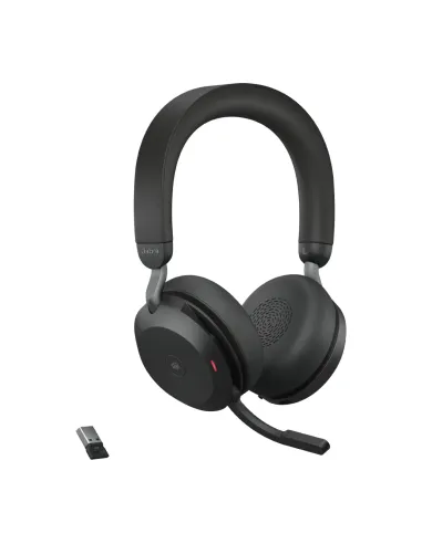 Jabra Evolve2 75 Auriculares Inalámbrico Diadema Oficina Centro de llamadas Bluetooth Negro