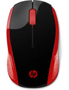 HP Ratón inalámbrico 200 (Rojo imperial)