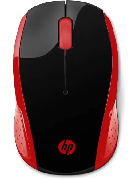 HP Ratón inalámbrico 200 (Rojo imperial)