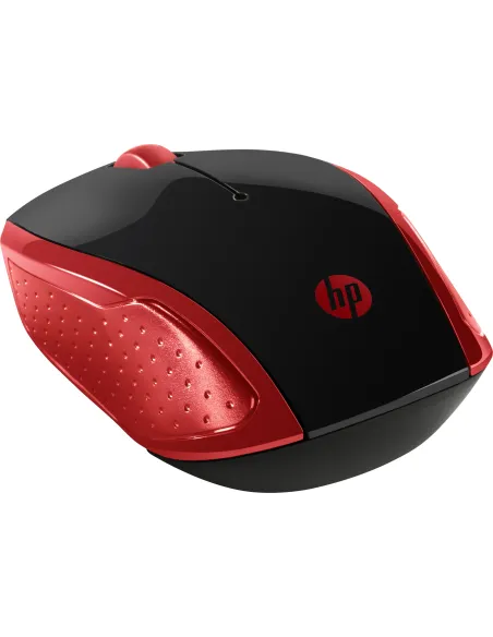 HP Ratón inalámbrico 200 (Rojo imperial)