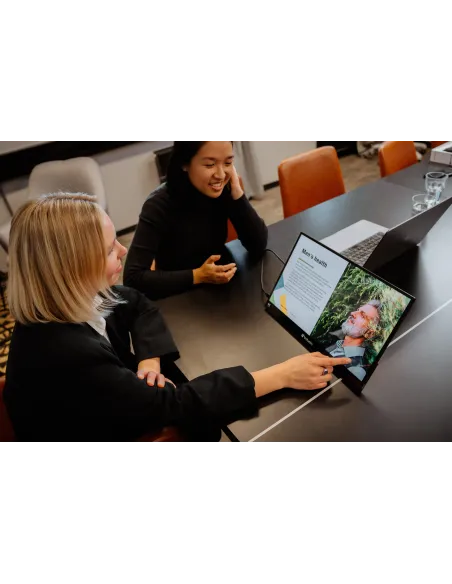 Verbatim 32239 pantalla para PC 43,9 cm (17.3") 3840 x 2160 Pixeles 4K Ultra HD LCD Pantalla táctil Negro