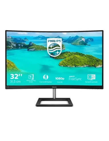 Philips E Line 322E1C 00 pantalla para PC 80 cm (31.5") 1920 x 1080 Pixeles Full HD LCD Negro