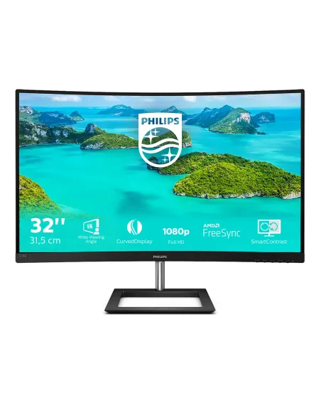 Philips E Line 322E1C 00 pantalla para PC 80 cm (31.5") 1920 x 1080 Pixeles Full HD LCD Negro