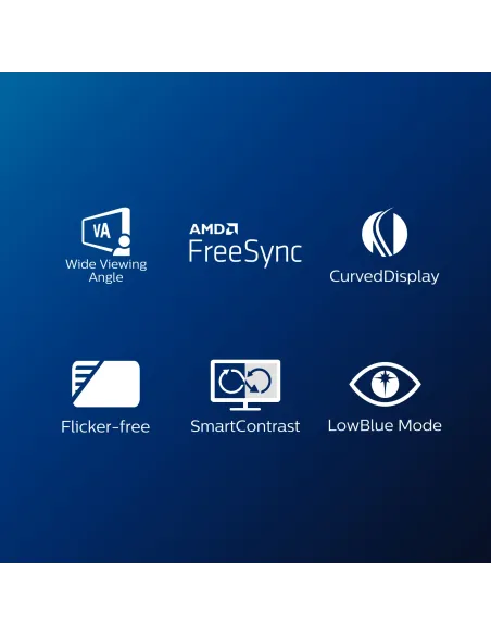 Philips E Line 322E1C 00 pantalla para PC 80 cm (31.5") 1920 x 1080 Pixeles Full HD LCD Negro