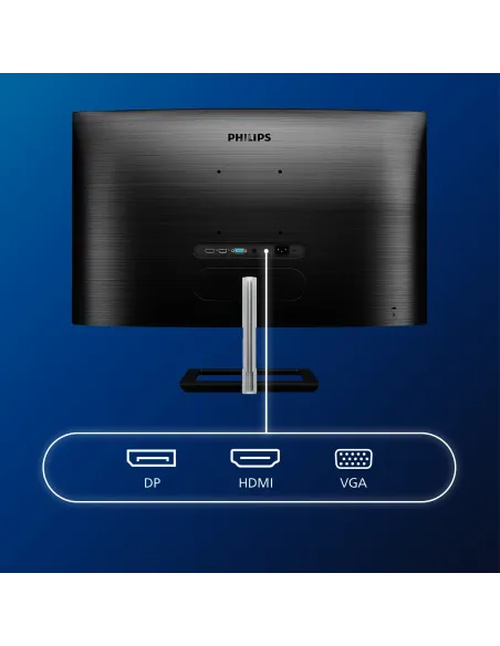 Philips E Line 322E1C 00 pantalla para PC 80 cm (31.5") 1920 x 1080 Pixeles Full HD LCD Negro