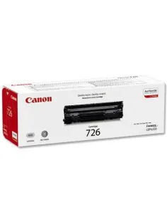 Canon CRG-726 cartucho de tóner 1 pieza(s) Original Negro