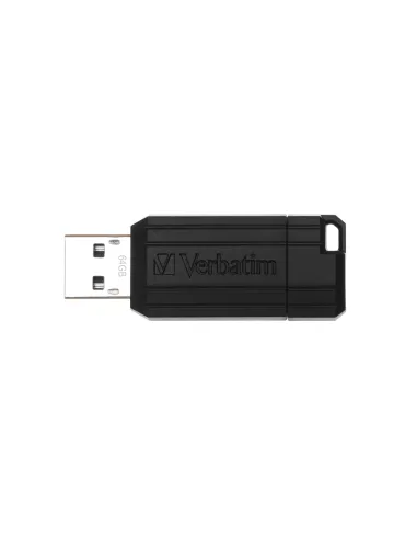 Verbatim PinStripe - Unidad USB de 64 GB - Negro