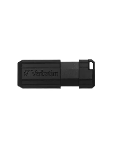Verbatim PinStripe - Unidad USB de 64 GB - Negro
