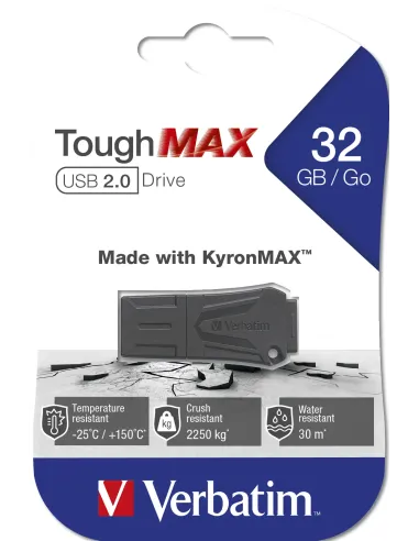 Verbatim ToughMAX - Unidad USB 32 GB - Negro