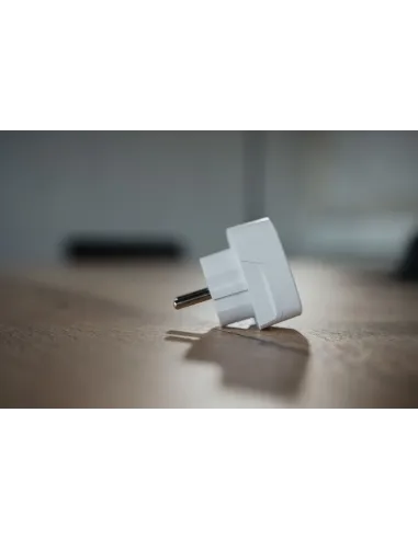 Verbatim WTEU-02 adaptador de enchufe eléctrico Tipo F Universal Blanco