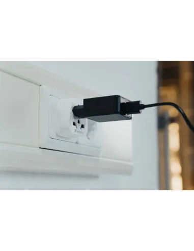 Verbatim WTEU-02 adaptador de enchufe eléctrico Tipo F Universal Blanco