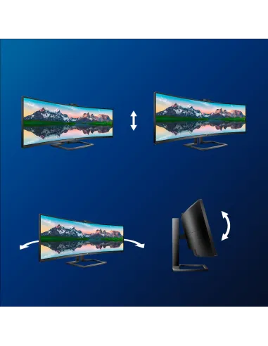 Philips P Line Pantalla LCD curva 32 9 SuperWide 499P9H 00