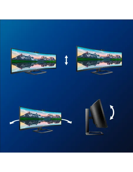 Philips P Line Pantalla LCD curva 32 9 SuperWide 499P9H 00