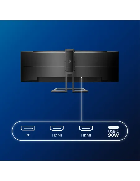 Philips P Line Pantalla LCD curva 32 9 SuperWide 499P9H 00