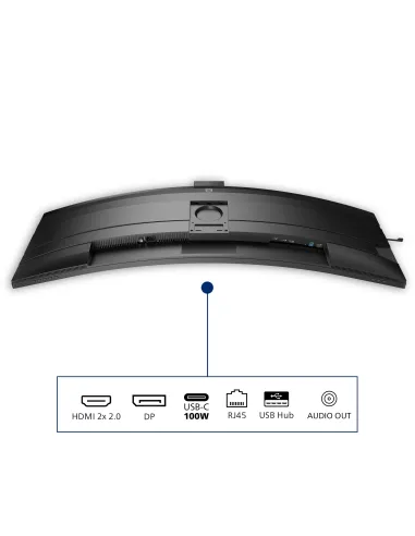 Philips 49B2U6900CH 00 pantalla para PC 124 cm (48.8") 5120 x 1440 Pixeles Dual QHD LCD Negro