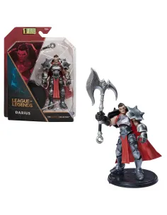 League of Legends , figura coleccionable de Darius de 10,2 cm con detalles de gran calidad y un accesorio de hacha, Colección