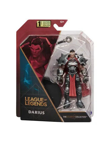 League of Legends , figura coleccionable de Darius de 10,2 cm con detalles de gran calidad y un accesorio de hacha, Colección