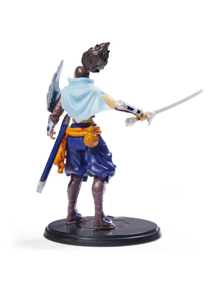 League of Legends , figura coleccionable de Yasuo de 10,2 cm con detalles de gran calidad y un accesorio de espada, Colección