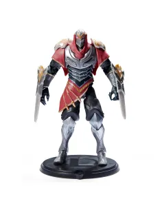 League of Legends - FIGURA PREMIUM ZED - Figura Zed 15 cm Coleccionable - Detalles de Gran Calidad y 2 accesorios - Colección 2
