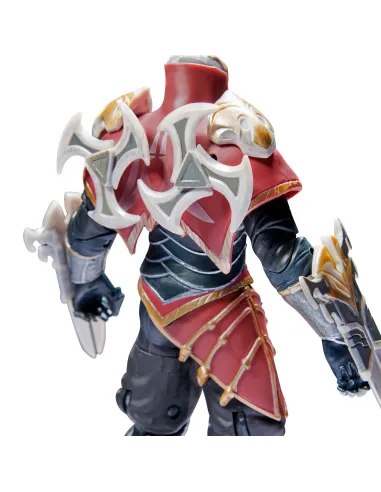 League of Legends - FIGURA PREMIUM ZED - Figura Zed 15 cm Coleccionable - Detalles de Gran Calidad y 2 accesorios - Colección