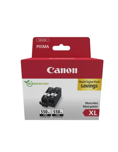 Canon 6431B010 cartucho de tinta 2 pieza(s) Original Negro