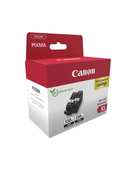 Canon 6431B010 cartucho de tinta 2 pieza(s) Original Negro