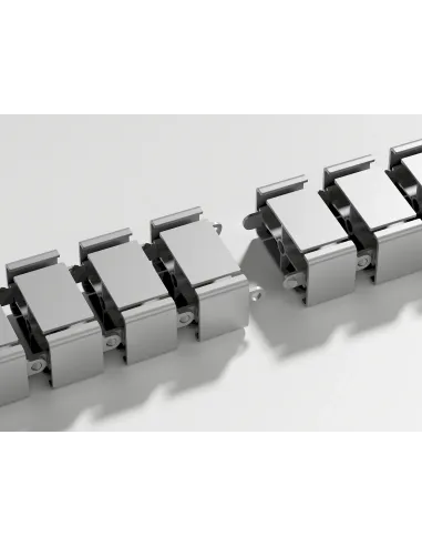 Equip 650860 organizador de cables Escritorio Pasacables Gris 1 pieza(s)