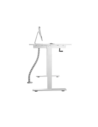 Equip 650860 organizador de cables Escritorio Pasacables Gris 1 pieza(s)