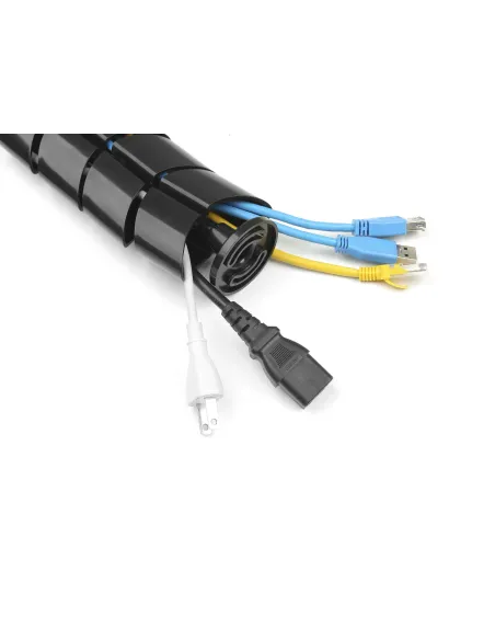 Equip 650861 organizador de cables Escritorio Pasacables Negro 1 pieza(s)