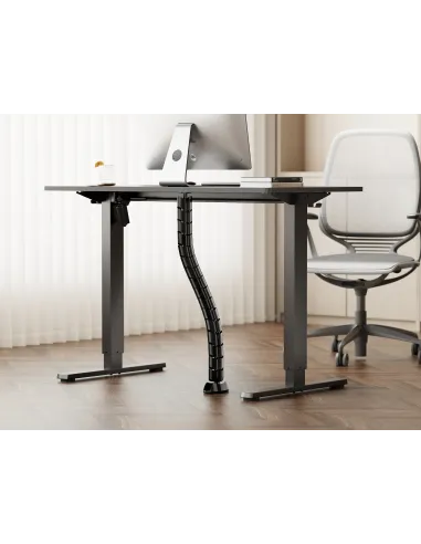 Equip 650861 organizador de cables Escritorio Pasacables Negro 1 pieza(s)