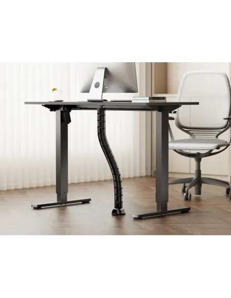 Equip 650861 organizador de cables Escritorio Pasacables Negro 1 pieza(s)